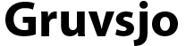 Gruvsjo